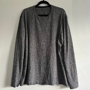lululemon Metal Vent Tech Long Sleeve Shirt Men’s XL Estimated Gray Tag Missing